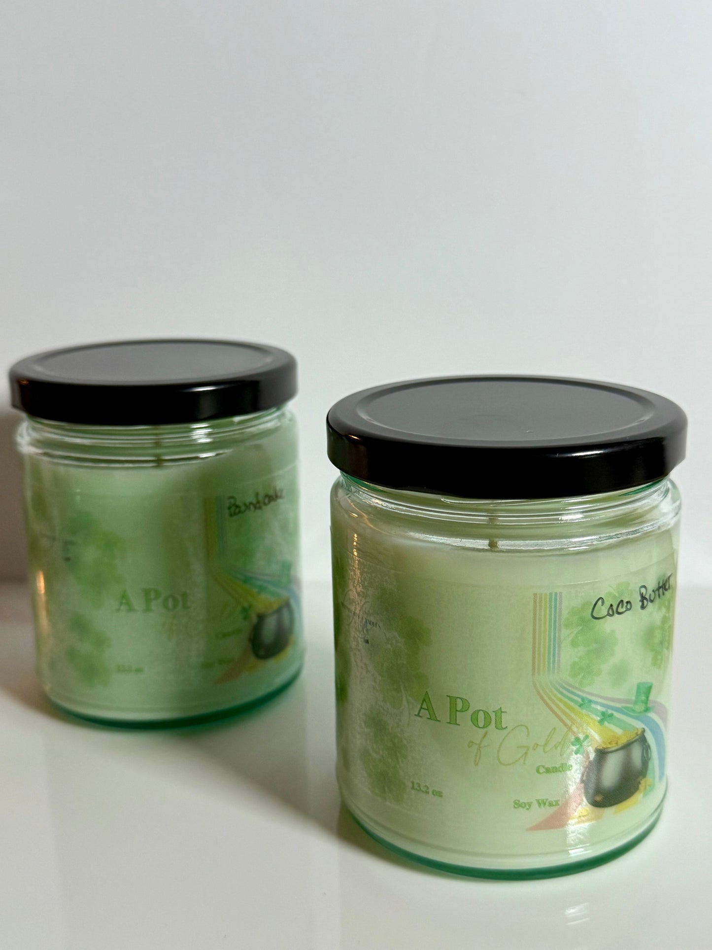 Pot of Gold Candle, Money Candle, Lucky Candle, March Madness candle