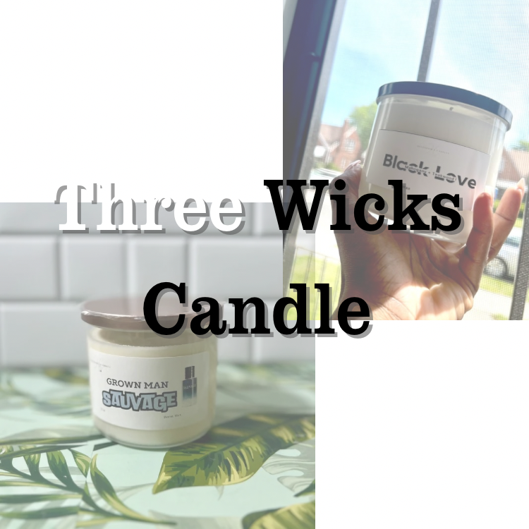 Three Wicks Candles