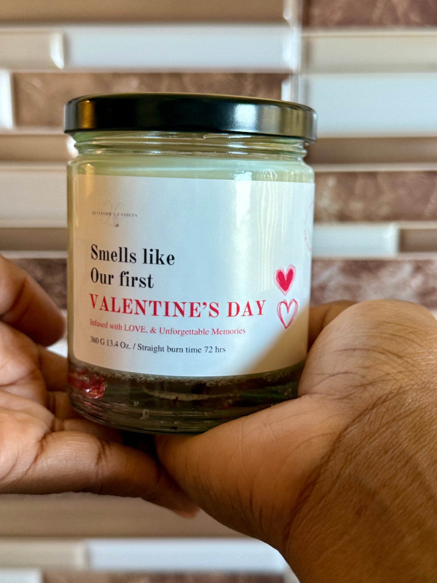 Valentines Day Gift, Our First Valentine's Day Candle, Gift for Couple's, Vday Gifts For Him, Gift for Her, Valentines Gift for Boyfriend, Light me when its time for nasty time, galentine candle, galentine gifts