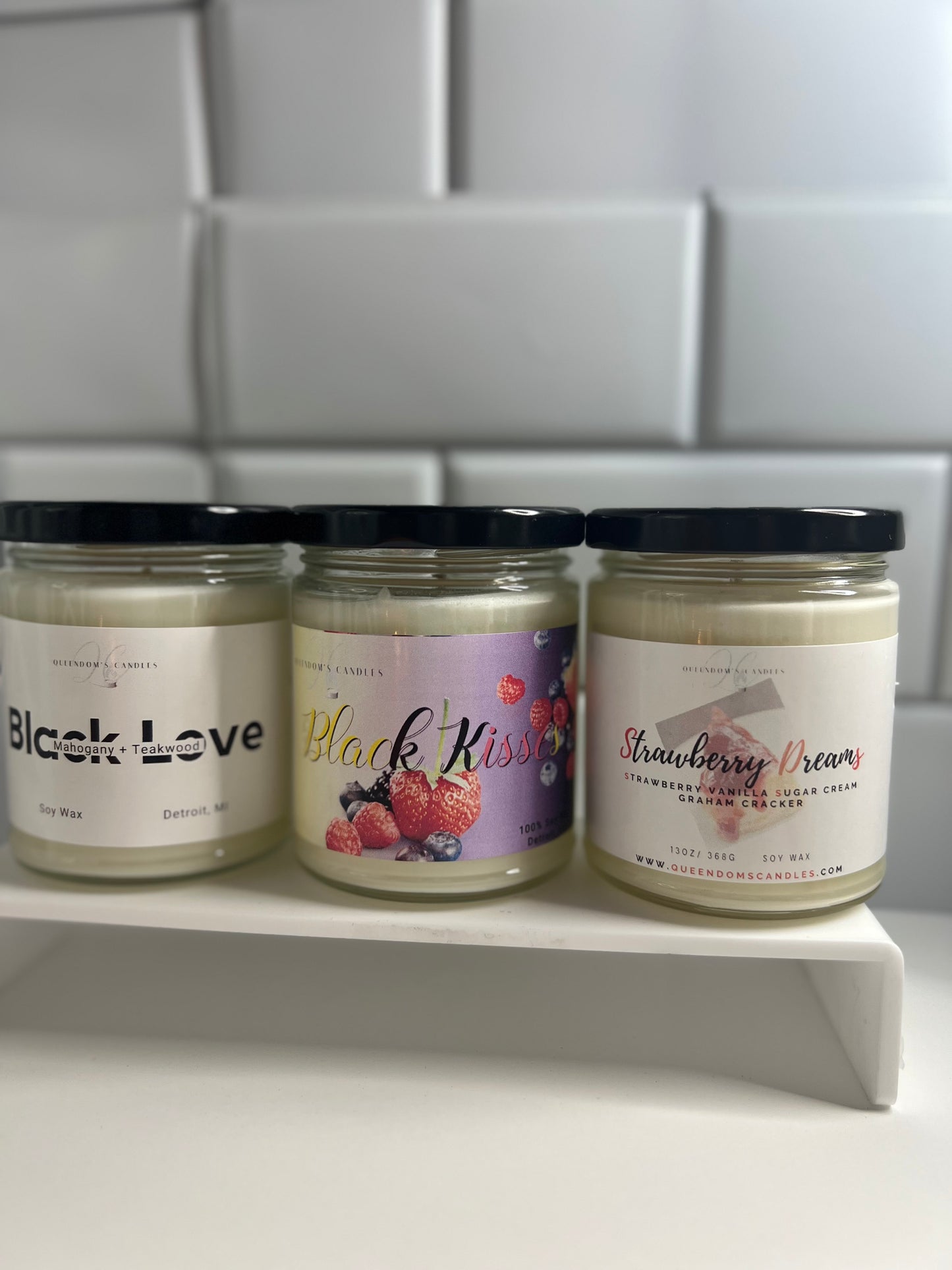 Our #1 sampler pack l Soy candles l Fruity Candle l Sweet Scent l UniSex Candle l Dye Free l Non-Toxic