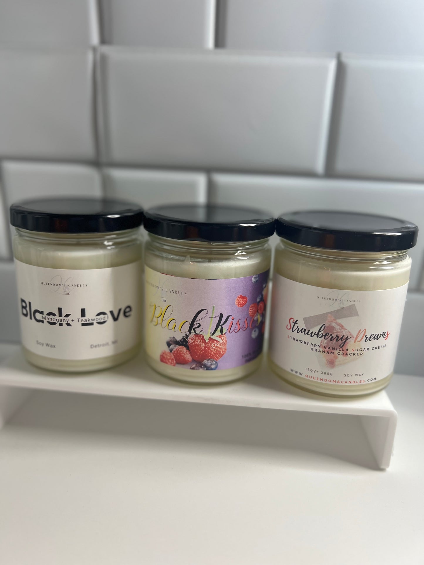 Our #1 sampler pack l Soy candles l Fruity Candle l Sweet Scent l UniSex Candle l Dye Free l Non-Toxic