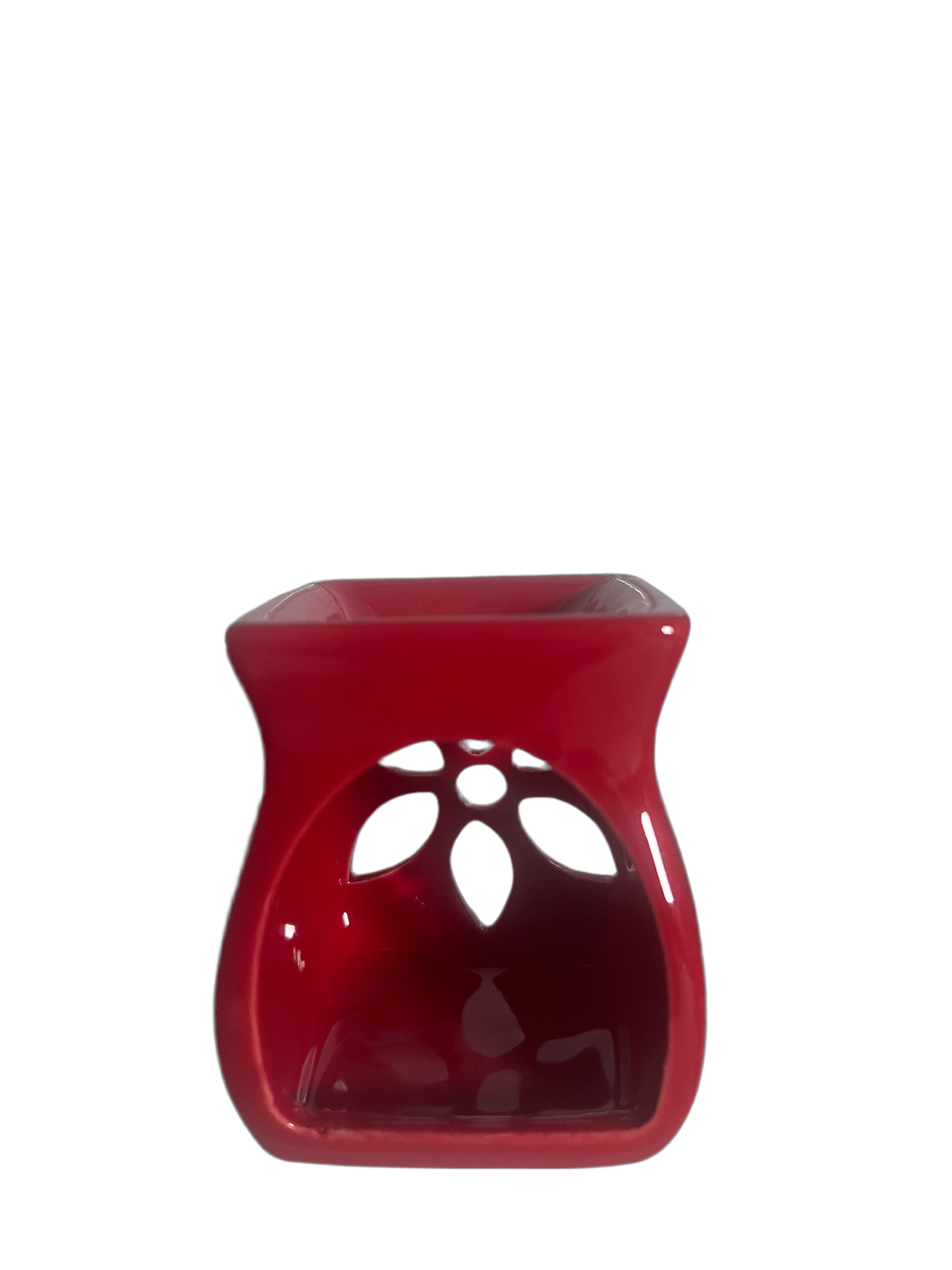 Red Wax Warmer l Included 2 tealights